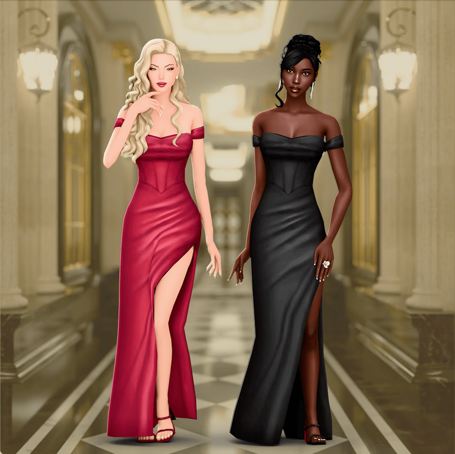 Набор для вечернего образа Alisha Set